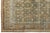 Blue Antique Malayer Wool Rug With All-Over Botanical Motif in Muted Blue & Ochre For Sale - Image 8 of 9