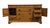 Late 20th Century Ethan Allen Heirloom Nutmeg Maple Colonial Early American 62" Triple Door Dresser 10-5013 For Sale - Image 5 of 14