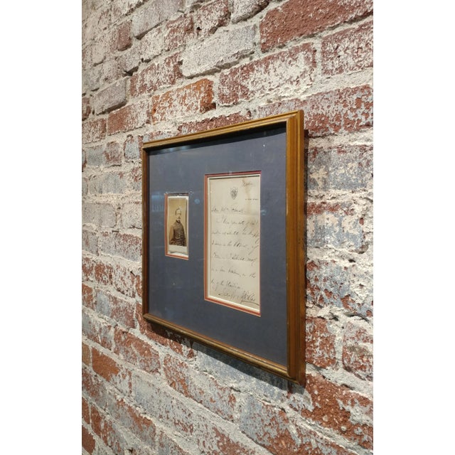 1860 Daniel Sickles "Us Civil War General" Original Signed Letter & CDV Photo For Sale - Image 9 of 10