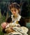 Francesco Galante, The Young Mother, Neapolitan School, Early 20th Century, Oil on Canvas For Sale - Image 7 of 11