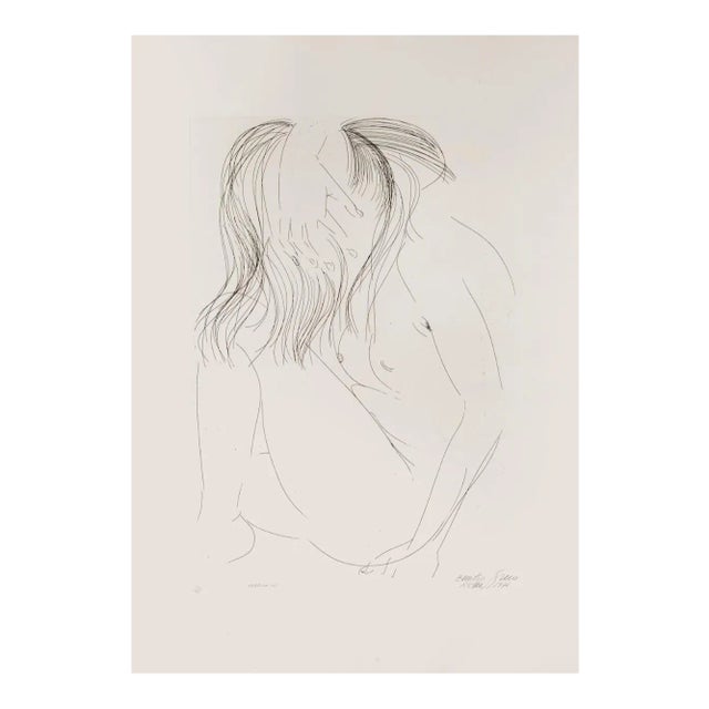 Emilio Greco, Aretusa No.4, Etching, 1971 For Sale