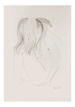 Emilio Greco, Aretusa No.4, Etching, 1971