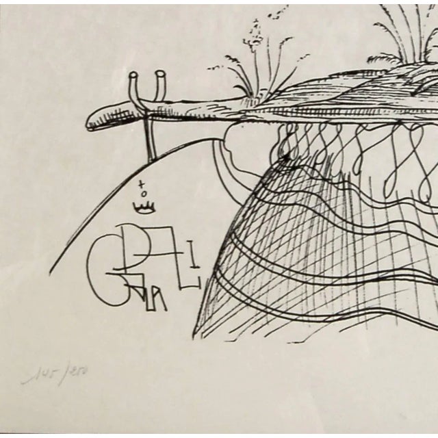 Salvador Dalí Salvador Dalí­, Les Songes Drolatiques de Pantagruel, 1973 For Sale - Image 4 of 5