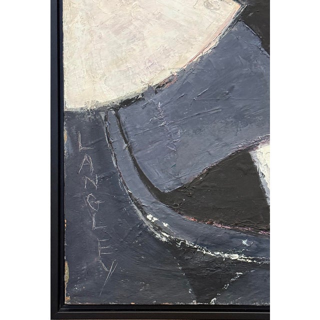 Mid-Century Modern Abstract Painting by Katherine Langley For Sale - Image 10 of 11