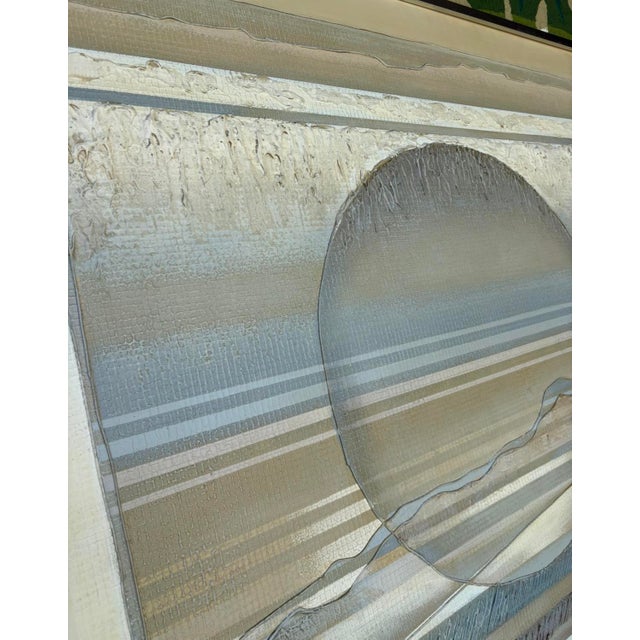 Postmodern Postmod Artmaster Studios Abstract Sunset Painting For Sale - Image 3 of 7