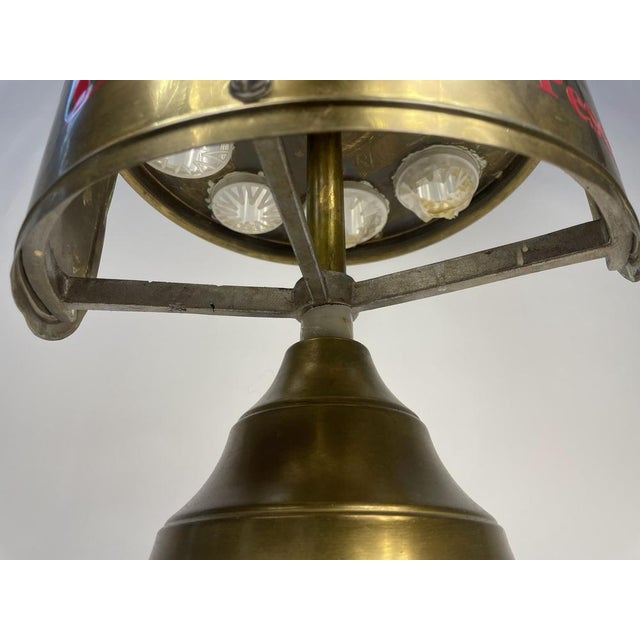 Vintage Brass Ice Cream Cone Distributor, 1950s For Sale - Image 4 of 18