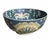 Mid 20th Century Vintage Chinoiserie Porcelain Large Decorative Bowl For Sale - Image 5 of 11