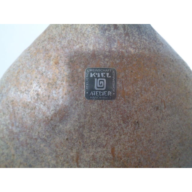 Beige Studio Atelier Ceramic Vases by Gerda Heuckeroth for Carstens Tönnieshof, 1960s, Set of 2 For Sale - Image 8 of 9