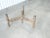 Silver 1970's Brutalist Multi Color Welded Metal Three Leg Coffee Table For Sale - Image 8 of 12