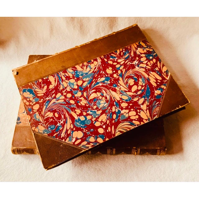 Antique Folio Books — Italian School of Design, London 1835, 304 Master Engravings After Michelangelo, Complete 2-Volume Set For Sale - Image 16 of 18