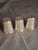 Metal Antique French Silver Kiddush Cups Beakers .800 Gabriel Pascal Gp Hallmarked c.1890 - Set of 3 For Sale - Image 7 of 11