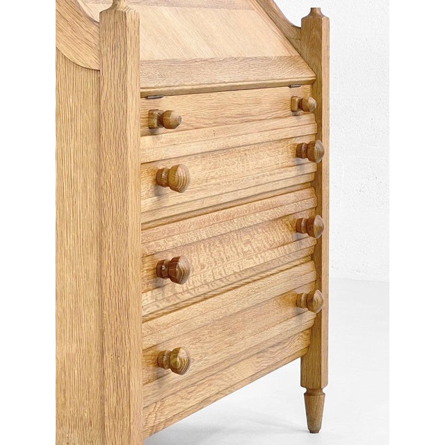 Secretaire by Guillerme and Chambron, 1950s For Sale - Image 6 of 10