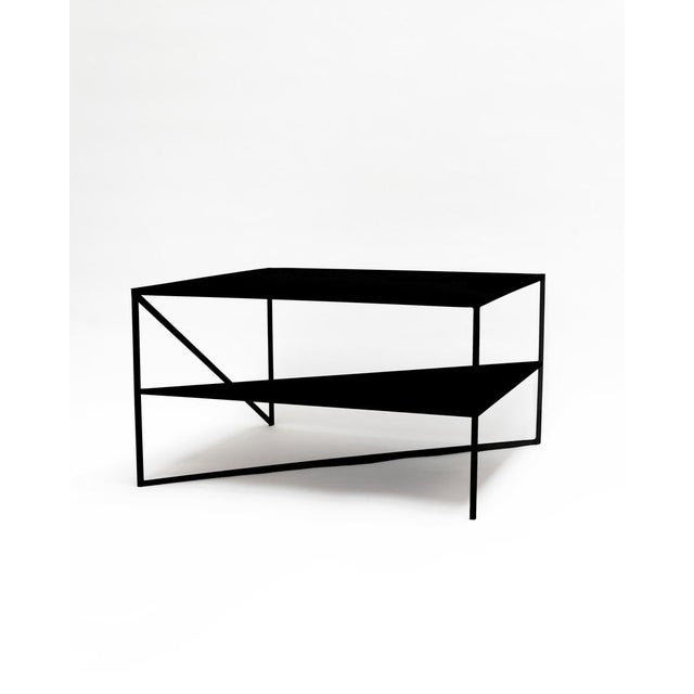 Object 034 center table by ng design dimensions: d 70 x w 70 x h 40 cm materials: powder coated steel, granite galxy star....