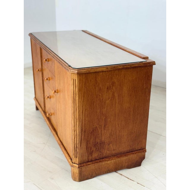 Wood Vintage Chest of Drawers in Pine For Sale - Image 7 of 11