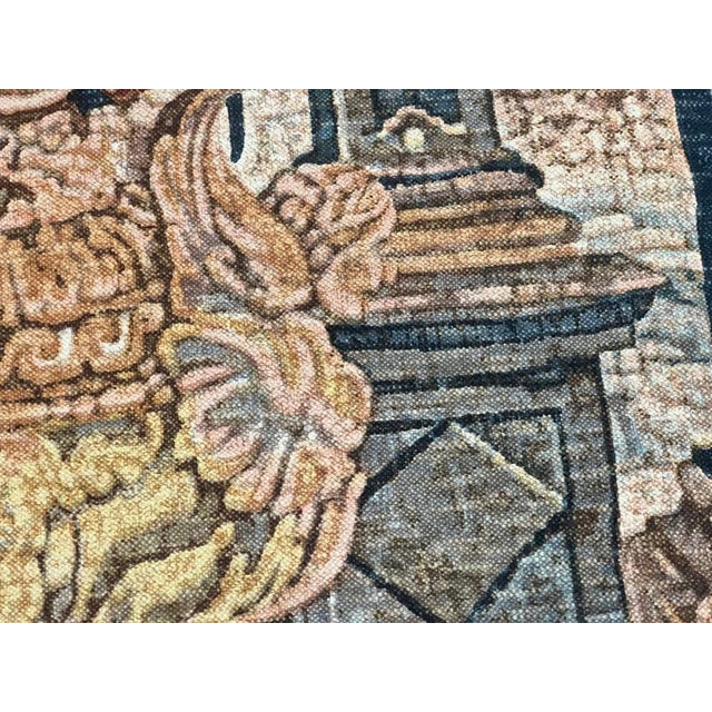 Vintage Colonnades Tapestry, 1980 For Sale - Image 6 of 18