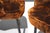 Metal Italian Arm Chairs, 1950s, in Parisien Velvet With Brass Tipped Legs For Sale - Image 7 of 8