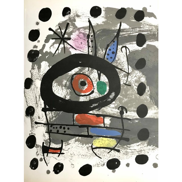 Artist: Joan Miro Country: Spain Title: Oiseau solaire Medium: Original Lithograph Matks: not signed, not numbered...