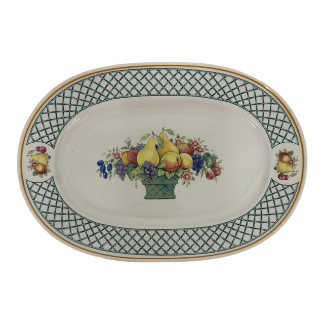 Villeroy & Boch Vintage 1990s Villeroy & Boch Platter - A Pair For Sale - Image 4 of 4