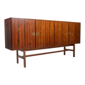 1960s Rosewood Arne Vodder for Sibast Cabinet-Door Credenza