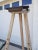 Antique White Vintage Easel With a Lamp For Sale - Image 8 of 11