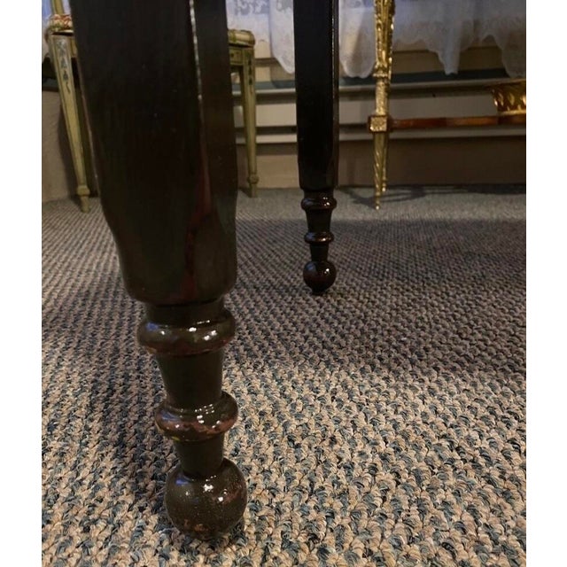 Wood 1850 - 60s Mahogany and Cherry Single Drawer Nightstand / Side Table For Sale - Image 7 of 11