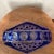 Mid 20th Century Vintage Limited Edition Cobalt Blue Cut to Clear Bohemian Crystal Centerpiece Basket For Sale - Image 5 of 13