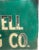 1950s Vintage 1950’s Drug Pharmacy Reverse Painted Glass Advertisement Sign for Norwell Drug Co. For Sale - Image 5 of 10