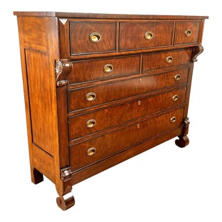 Henredon Chest of Drawers French Empire 8 Drawer Dresser For Sale