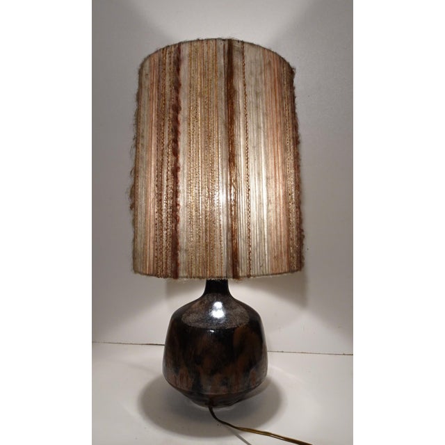 Lamp Gres Ceramic De La Borne by Annie Maume and Robert Heraud, 1970s For Sale - Image 9 of 18