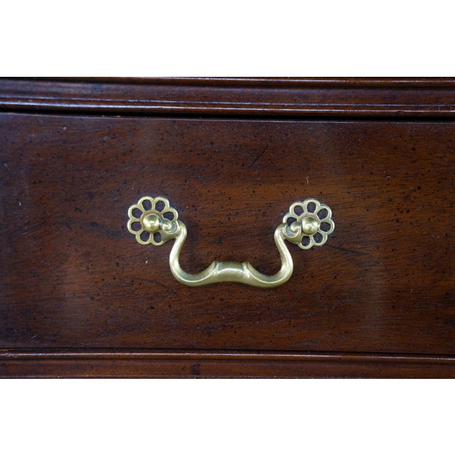 Henredon Henredon 18th C. Chippendale Style Mahogany Semainier Chest Lingerie Dresser 59" For Sale - Image 4 of 18