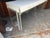 White 1970s White and Lucite 66 Inch 3 Drawer Writing Desk For Sale - Image 8 of 9