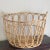 Offering a beautiful Boho-style open weave laundry/storage basket. This is a nice compact rattan basket that holds a lot,...