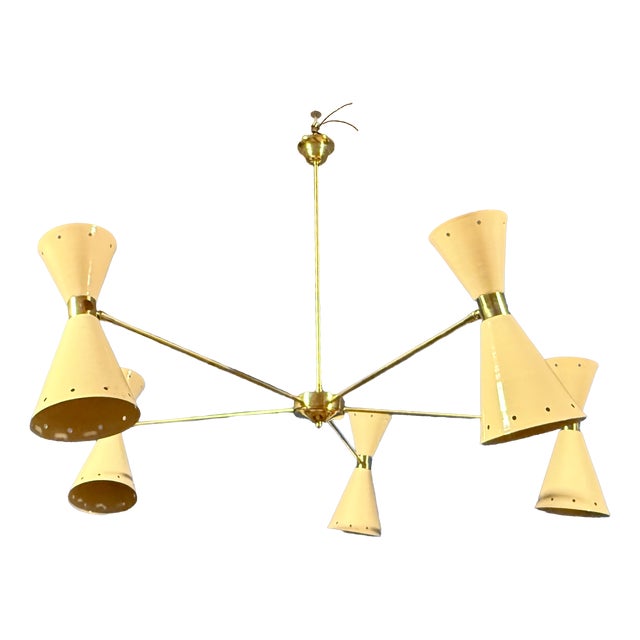 Diablo Pendant Light from Stilnovo, 1950s For Sale