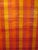 Mid-Century Modern United DeSoto Vintage 1970s Red & Orange Plaid Motif Wallcovering For Sale - Image 3 of 8