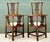 Vintage Chippendale High Back Corner Chairs - A Pair For Sale - Image 10 of 12