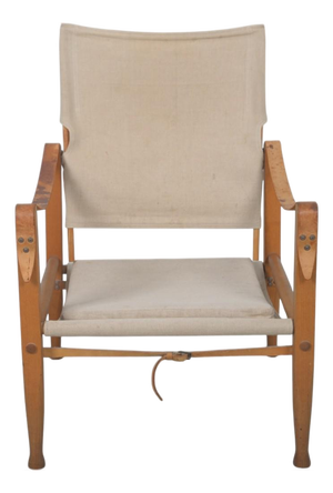 Safari Chair in Canvas by Kaare Klint, 1990s
