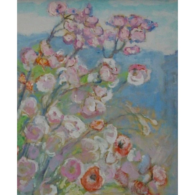 Realism 1970s Floral Oil Painting, Still Life Art by Maksimenko For Sale - Image 3 of 6