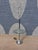 Chrome Mid-Century Modern Chrome and Lucite Floor Lamp With Integrated Glass Table For Sale - Image 8 of 12