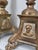 This exceptional pair of late 19th-century French church altar candlesticks balances historical liturgical craftsmanship...