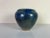 A wonderful Vintage hand made studio pottery vase. Exceptional glaze vase with beautiful colors blue and gray. Signed on...