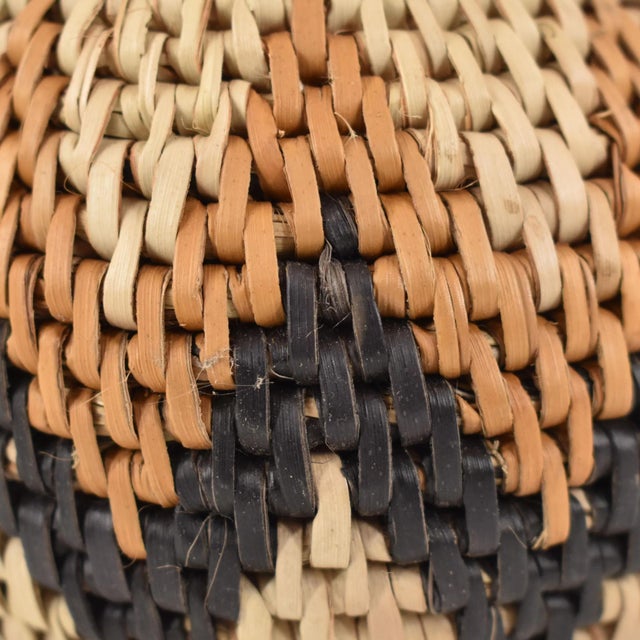 Textile Early 20th Century Zulu Miniature Herb Basket South Africa 4.75 Inch For Sale - Image 7 of 7