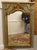 French Napoleon II Carved Gilt and Painted Console Mirror For Sale - Image 6 of 9
