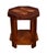 the period Art Deco table featuring an octagonal top centering a quarter veneered medallion with a Macassar border; raised...