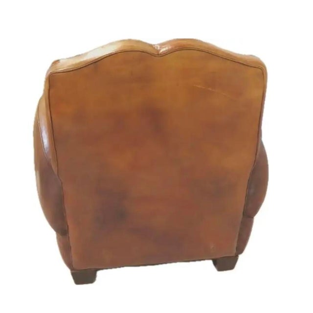 French Art Deco Club Chairs For Sale In Tampa - Image 6 of 9