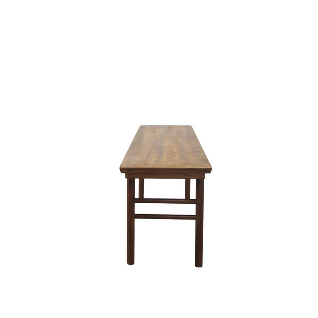 Early 19th Century 84" Long Antique Painting Table For Sale - Image 5 of 12