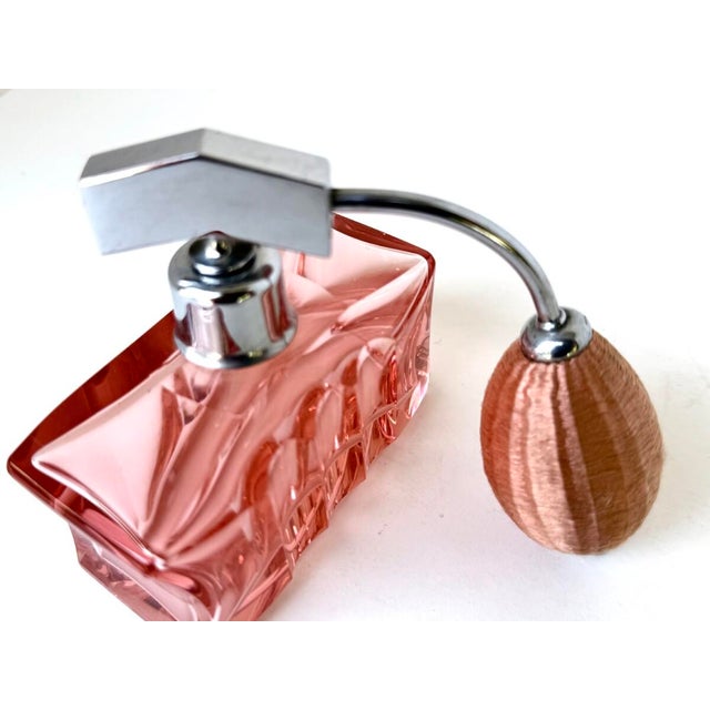 (3) Piece Art Deco Crystal Fragrance Ensemble Attributed to Baccarat; French Circa.1930 For Sale In Reno/Lake Tahoe - Image 6 of 8