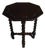 Antique Octagon Sofa Table Carved Dark Oak Barley Twist Louis XIII Jacobean John A. Colby & Sons For Sale