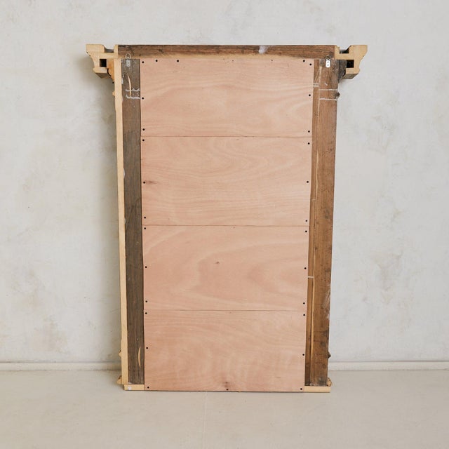French Neoclassical Wall Mirror with Gilt Accents, 1950s - 2 Available For Sale - Image 10 of 10