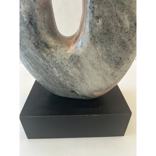 Abstract Marble Tabletop Sculpture For Sale - Image 9 of 11