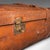 Large Antique Trunk Case, English, Leather, Suitcase, Shop Display, Edwardian For Sale - Image 11 of 12